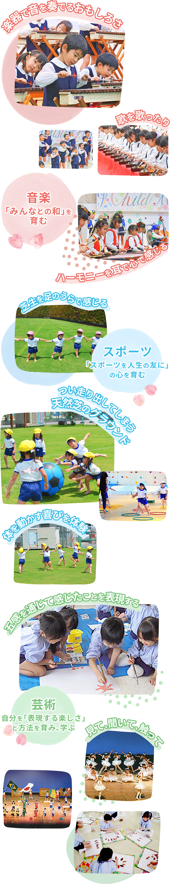 さくら幼稚園の特色